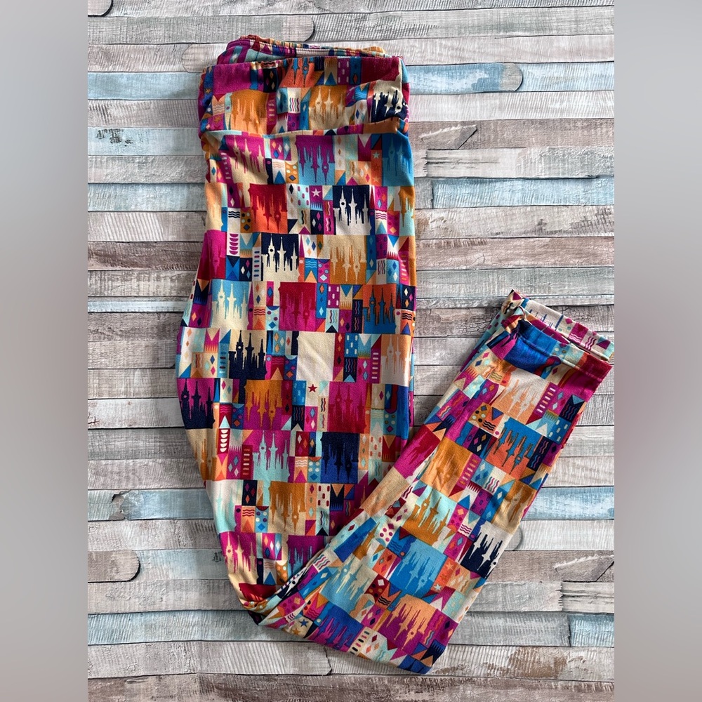 LuLaRoe Disney Castle Leggings